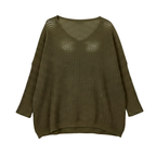 “LASS UNS FREMDE BLEIBEN” Statement Sweater