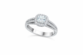 Silber Strass Ring Nr9