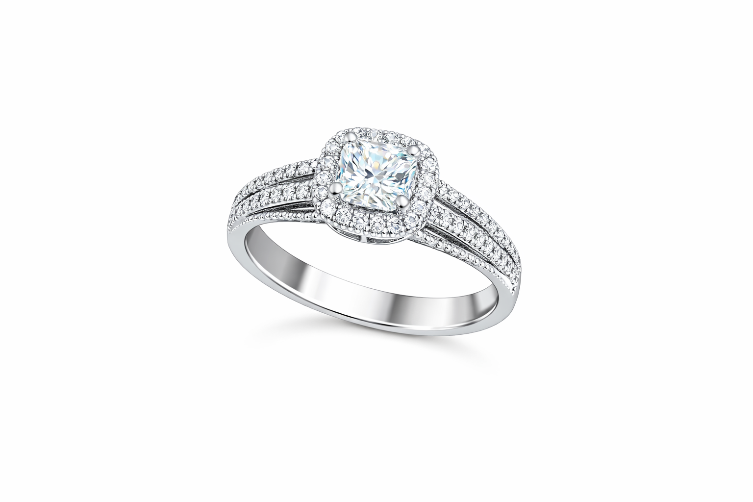 Silber Strass Ring Nr9