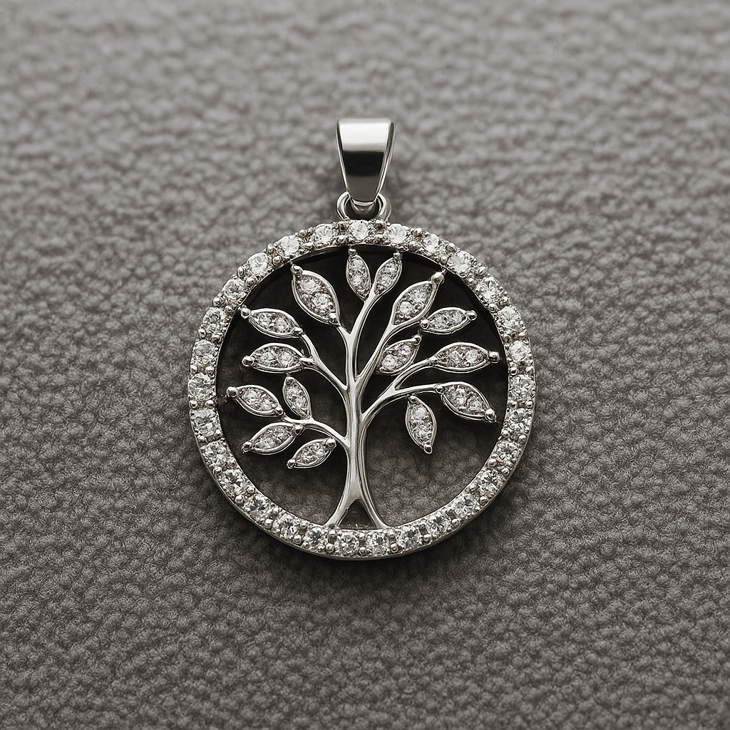 Lebensbaum Anhänger Silber