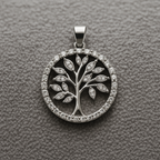 Lebensbaum Anhänger Silber