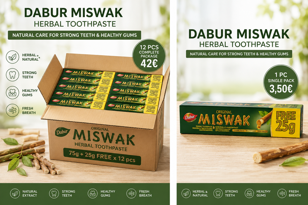 Miswak Zahnpasta Paket