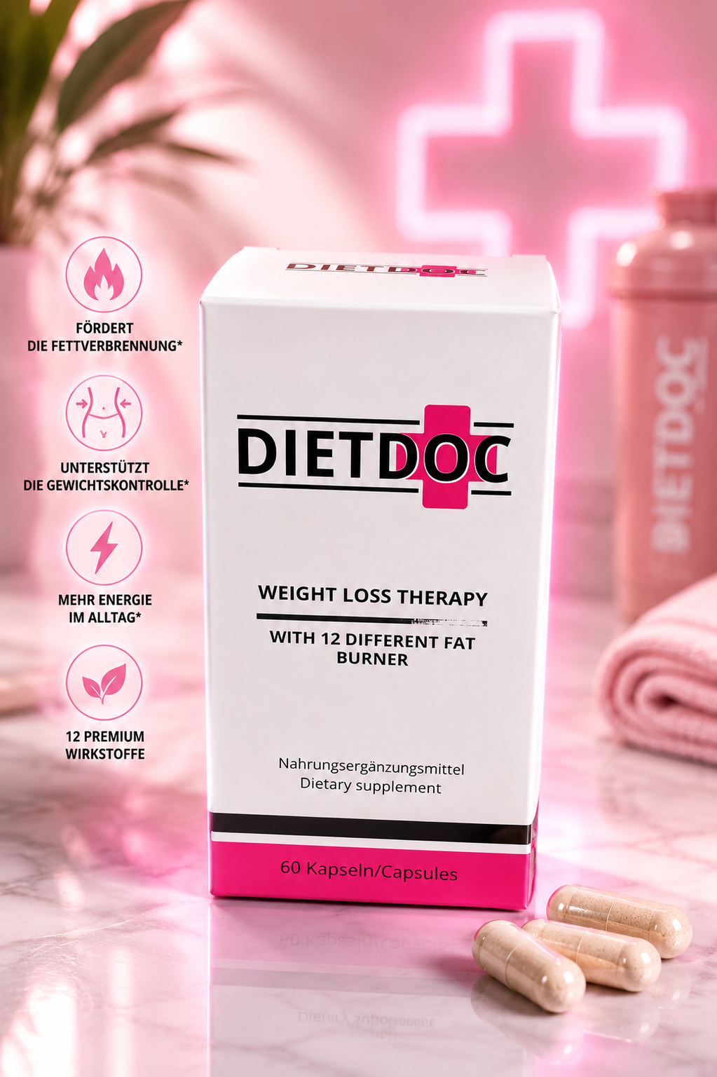 DIETDOC 12 Fatburner Kapseln