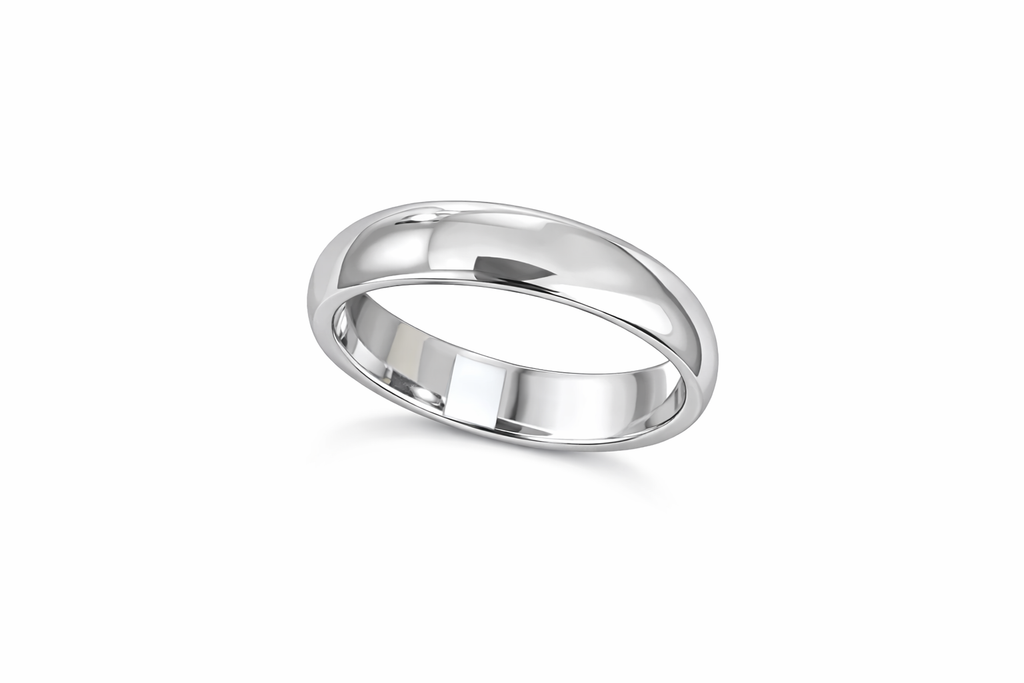 Schlicht Silber Ring Nr6