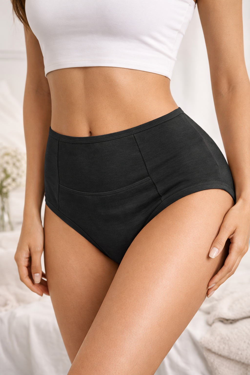 Unterhose mit einer Tasche vorne 6er Set