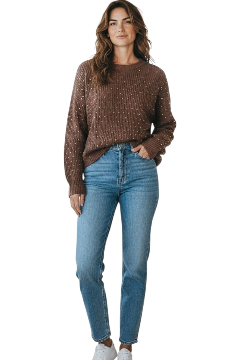 360grad Glitzer Pulli