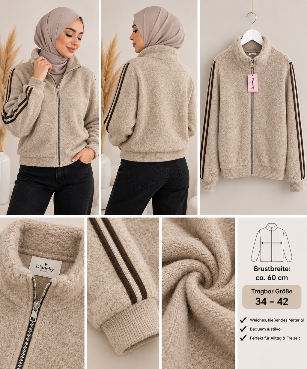 Fleece Jacke