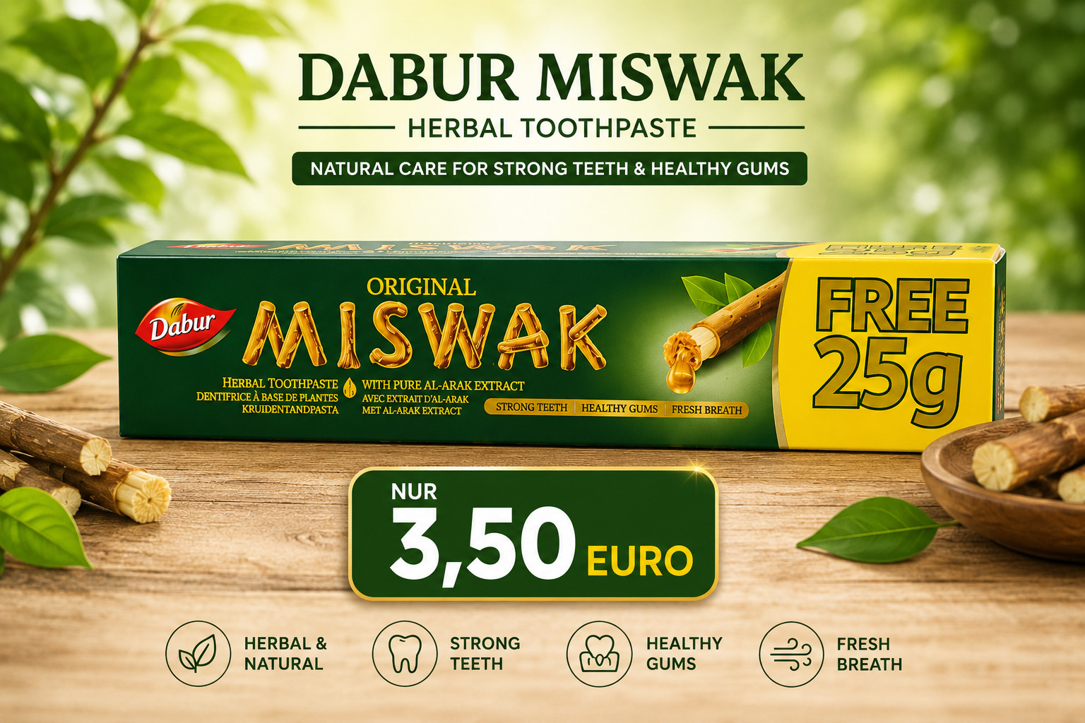 Miswak Zahnpasta
