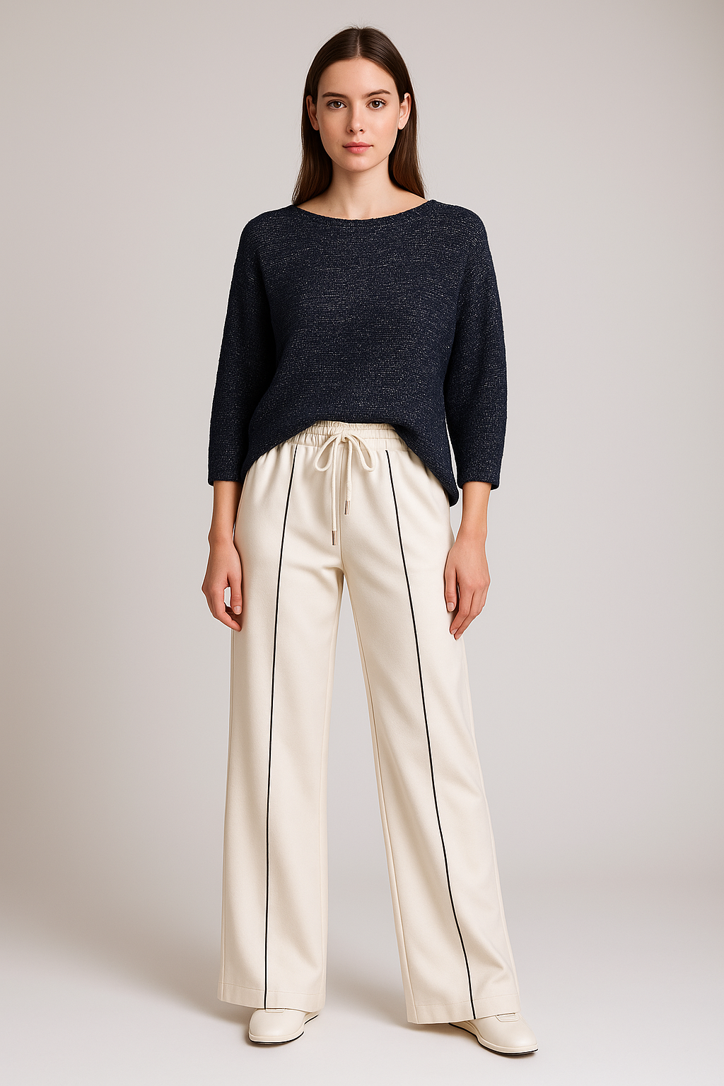 Schönes grades Bein