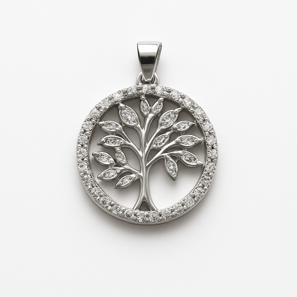 Lebensbaum Anhänger Silber
