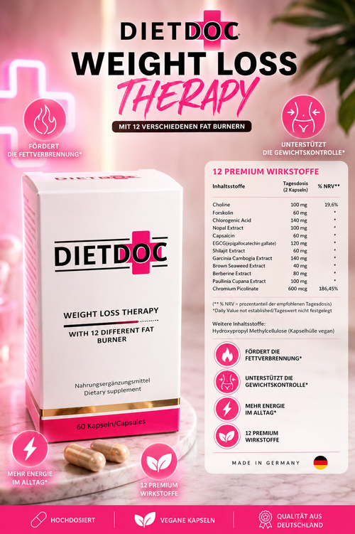 DIETDOC 12 Fatburner Kapseln