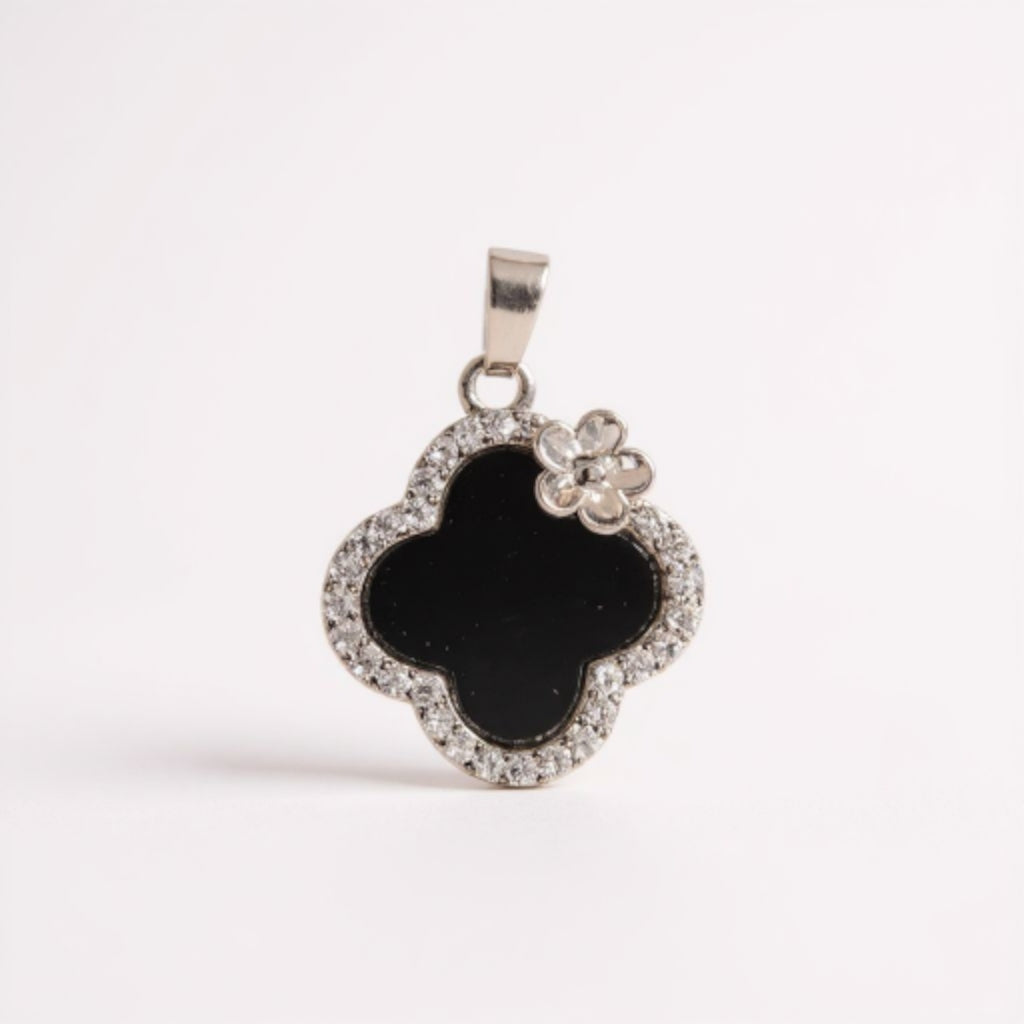 Anhänger Blume Silber